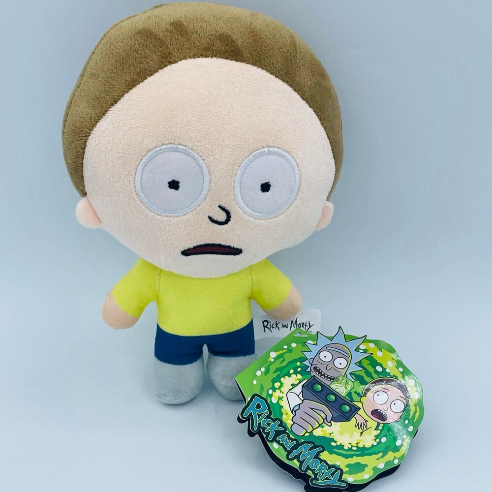 NEW Rick & Morty Plush Stuffed Doll Toy w/ Tags WB Adult Swim Toy Factory